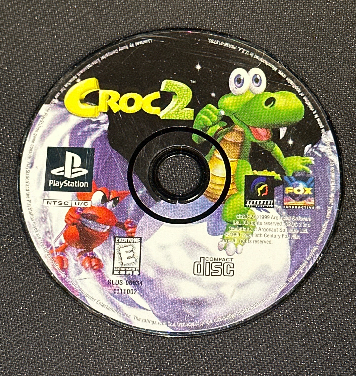 Croc 2 for PlayStation (Loose Disc)