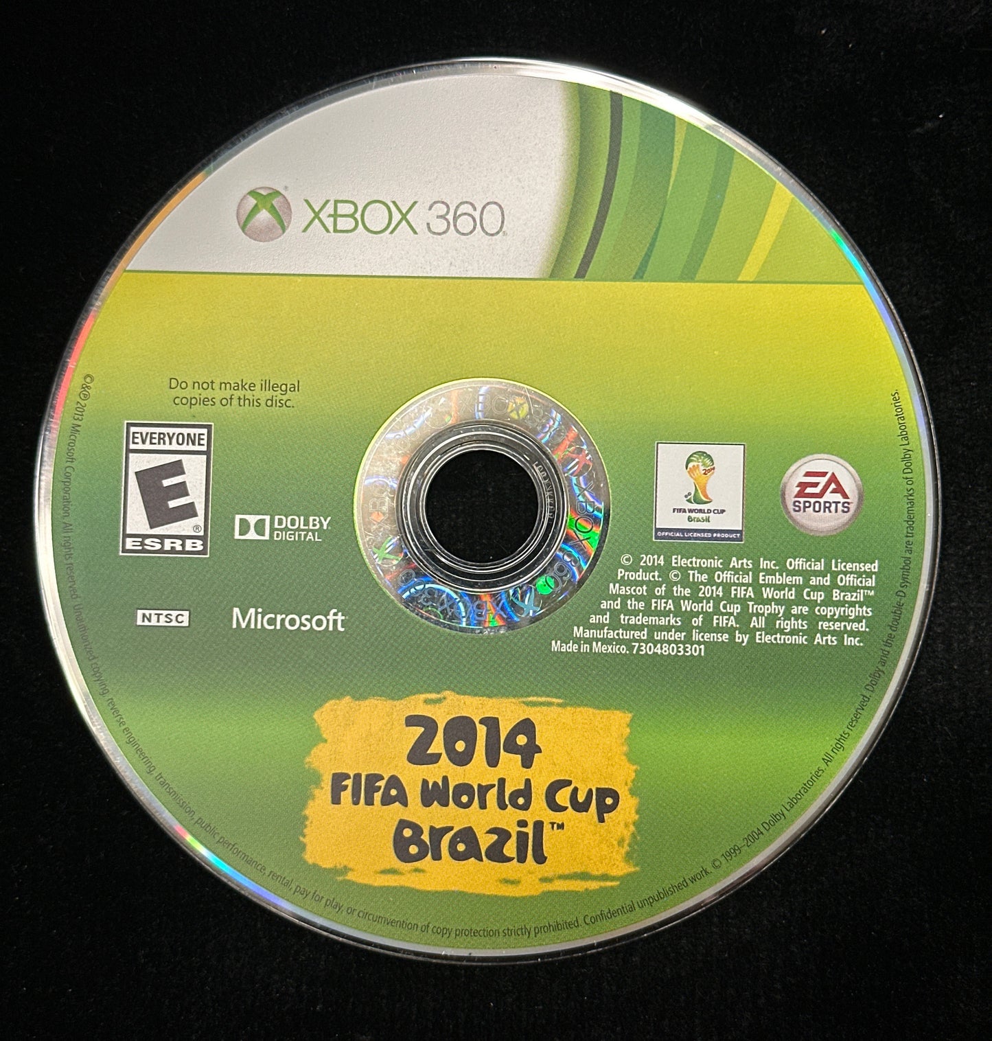 2014 FIFA World Cup Brazil for Xbox 360 (Loose Disc)