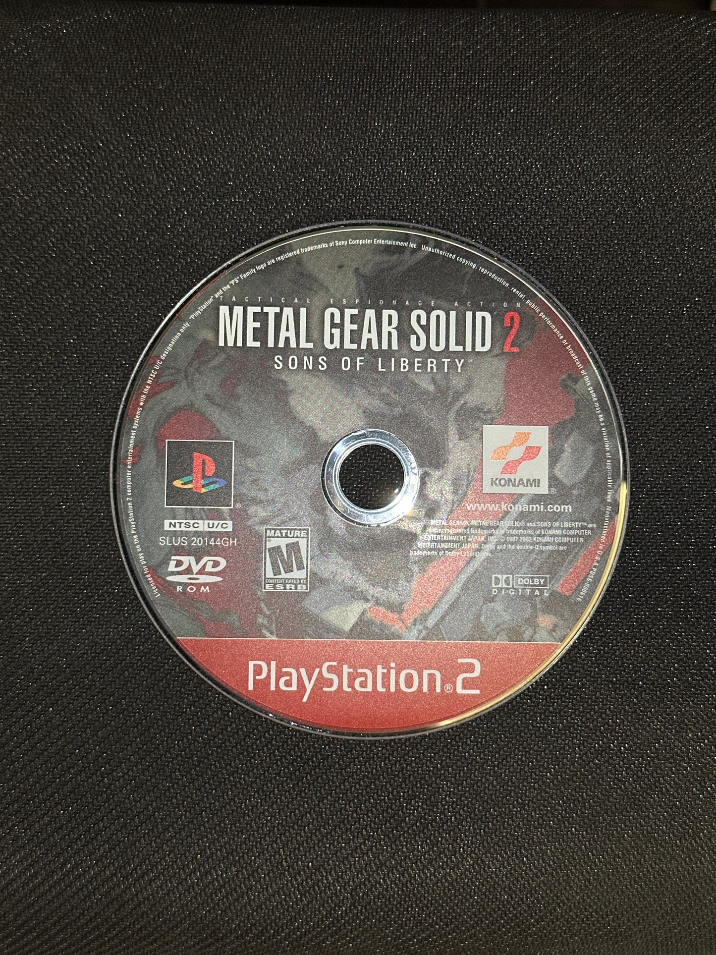 Metal Gear Solid 2 Sons of Liberty (Loose Disc)