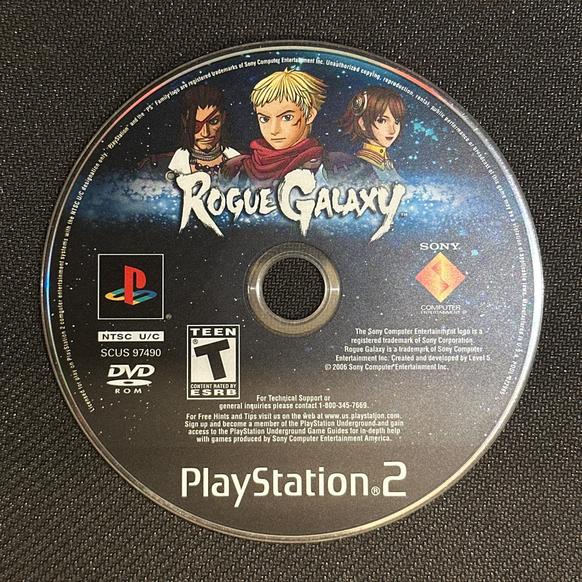 Rogue Galaxy for PlayStation 2 (Loose Disc)