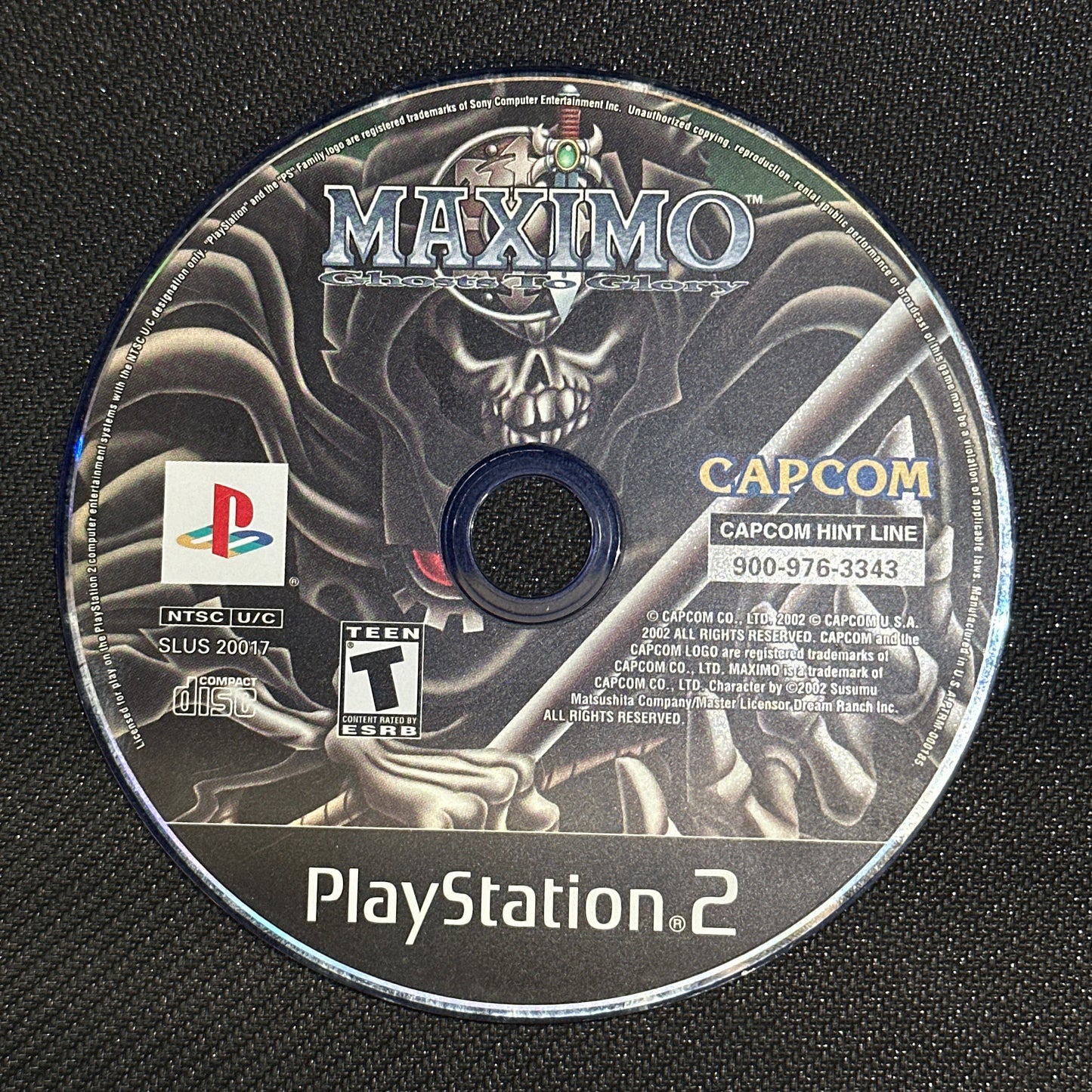 Maximo Ghosts to Glory for PlayStation 2 (Loose Disc)