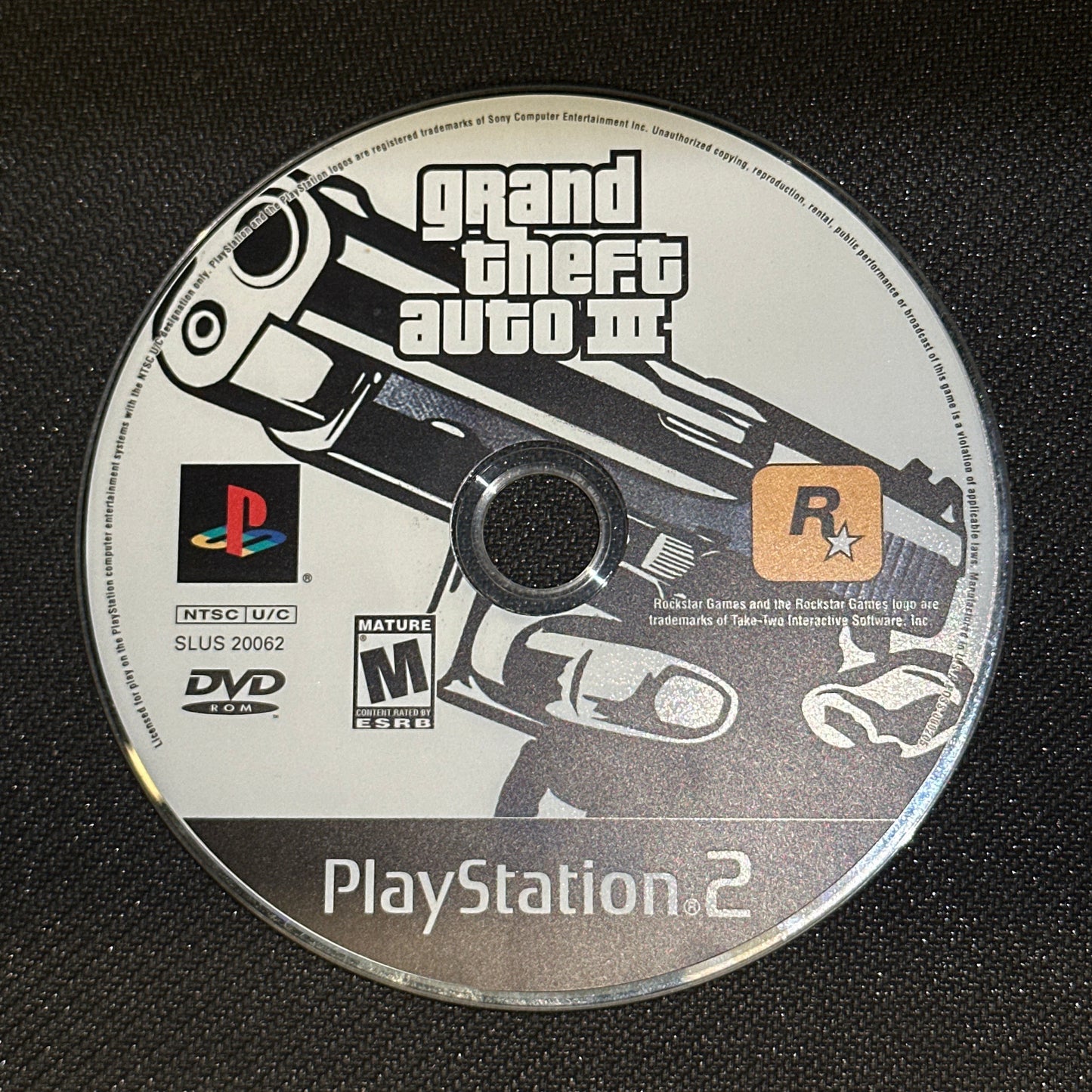 Grand Theft Auto (GTA) 3 for PlayStation 2 (Loose Disc)