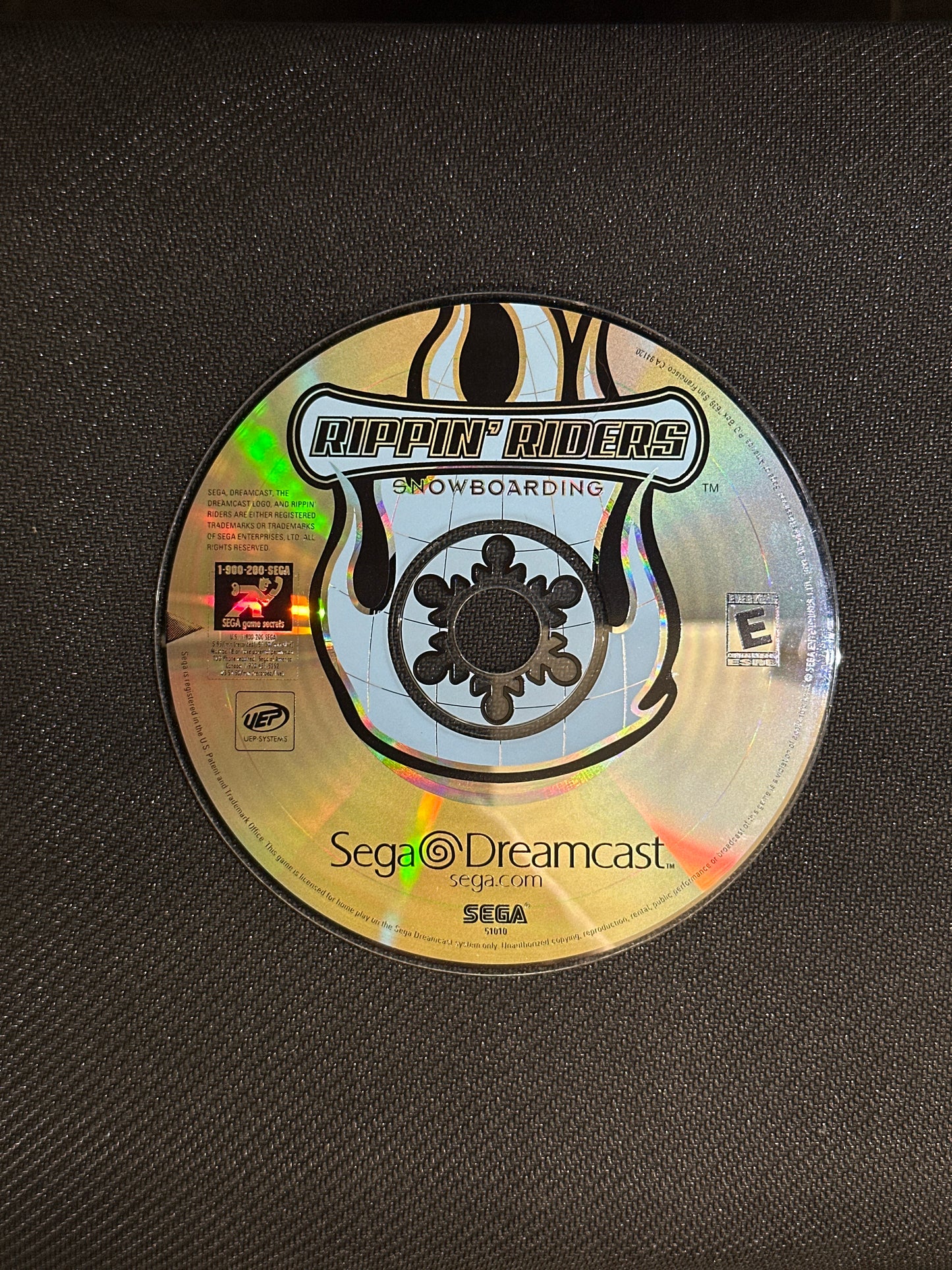 Rippin' Riders Snowboarding for Sega Dreamcast (Loose Disc)