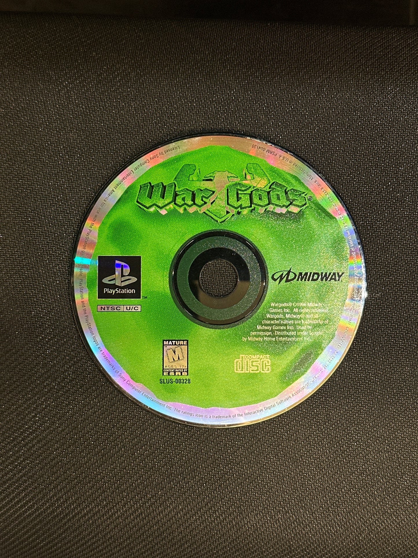 War Gods for PlayStation (Loose Disc)