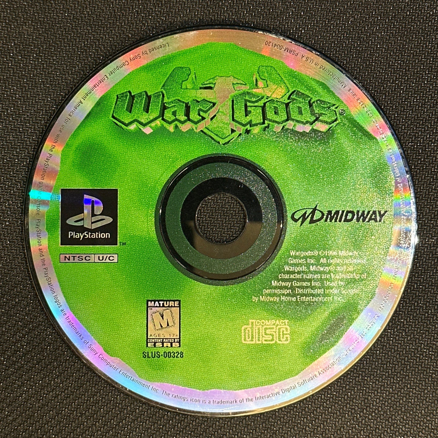 War Gods for PlayStation (Loose Disc)