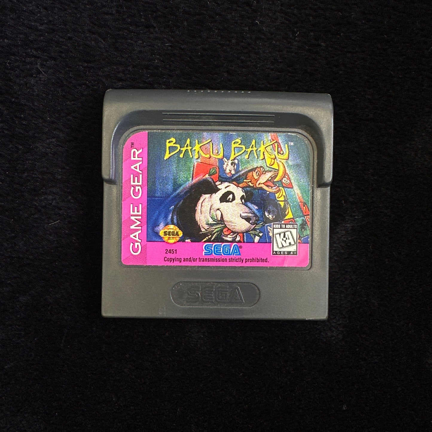 Baku Baku for Sega Game Gear
