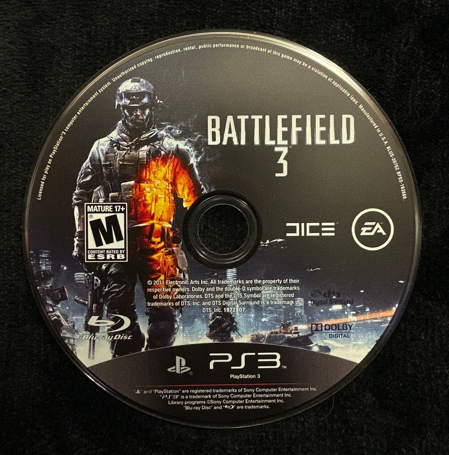 Battlefield 3 for PlayStation 3 (Loose Disc)