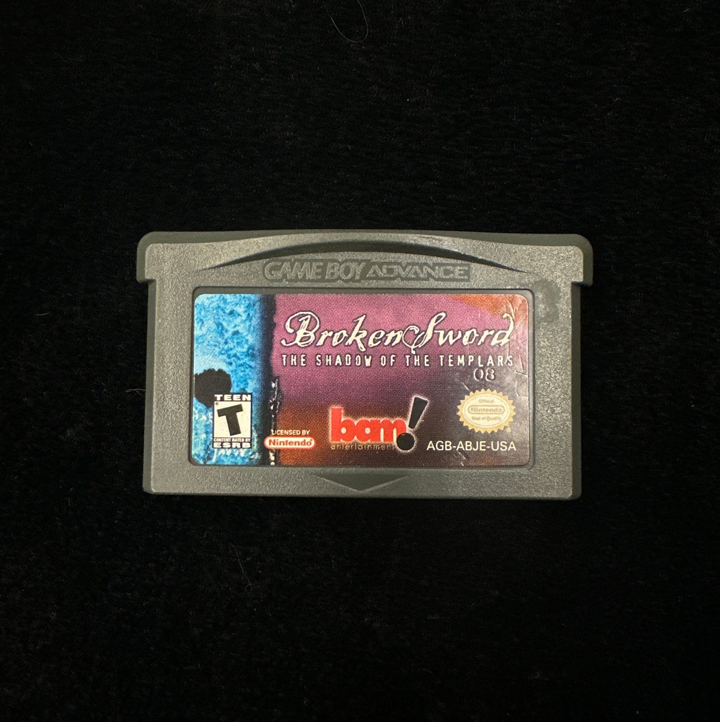 Broken Sword the Shadow of the Templars for Game Boy Advance
