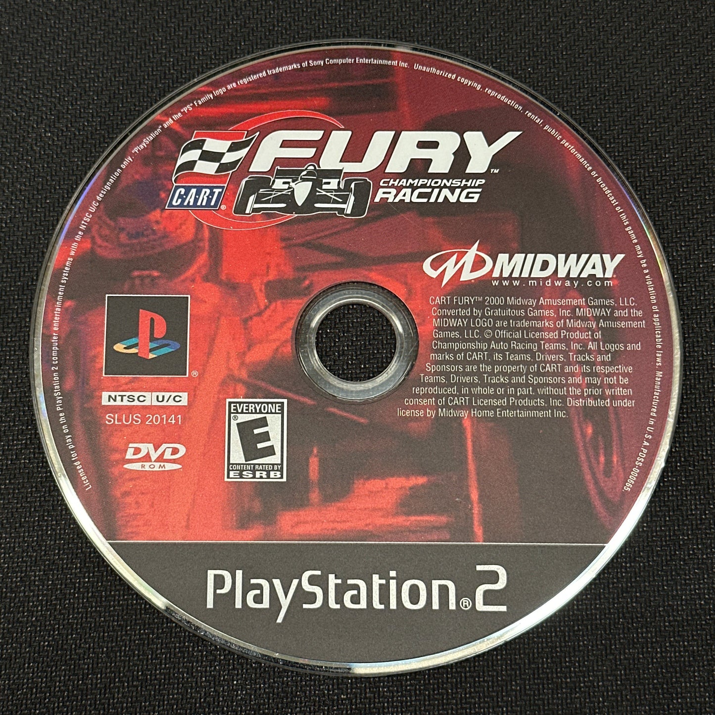 CART Fury Championship Racing for PlayStation 2 (Loose Disc)