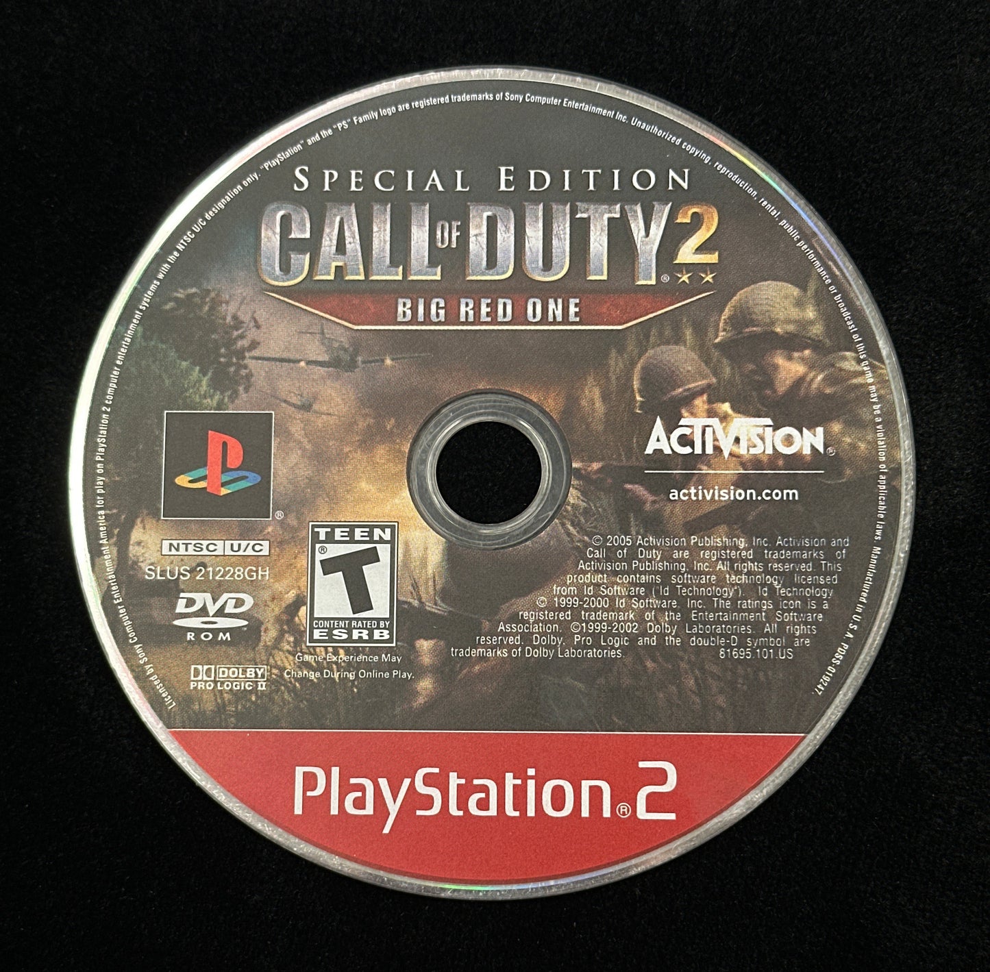 Call of Duty 2: Big Red One Special Edition (Platinum Hits) for PlayStation 2