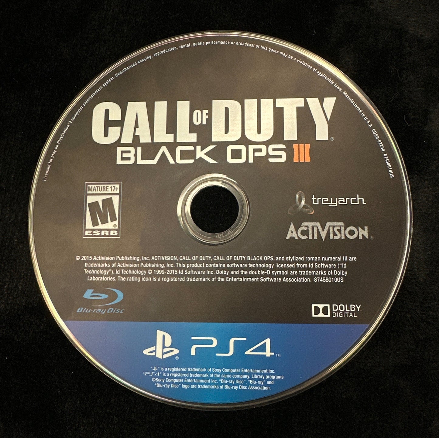 Call of Duty Black Ops III for PlayStation 4 (Loose Disc)