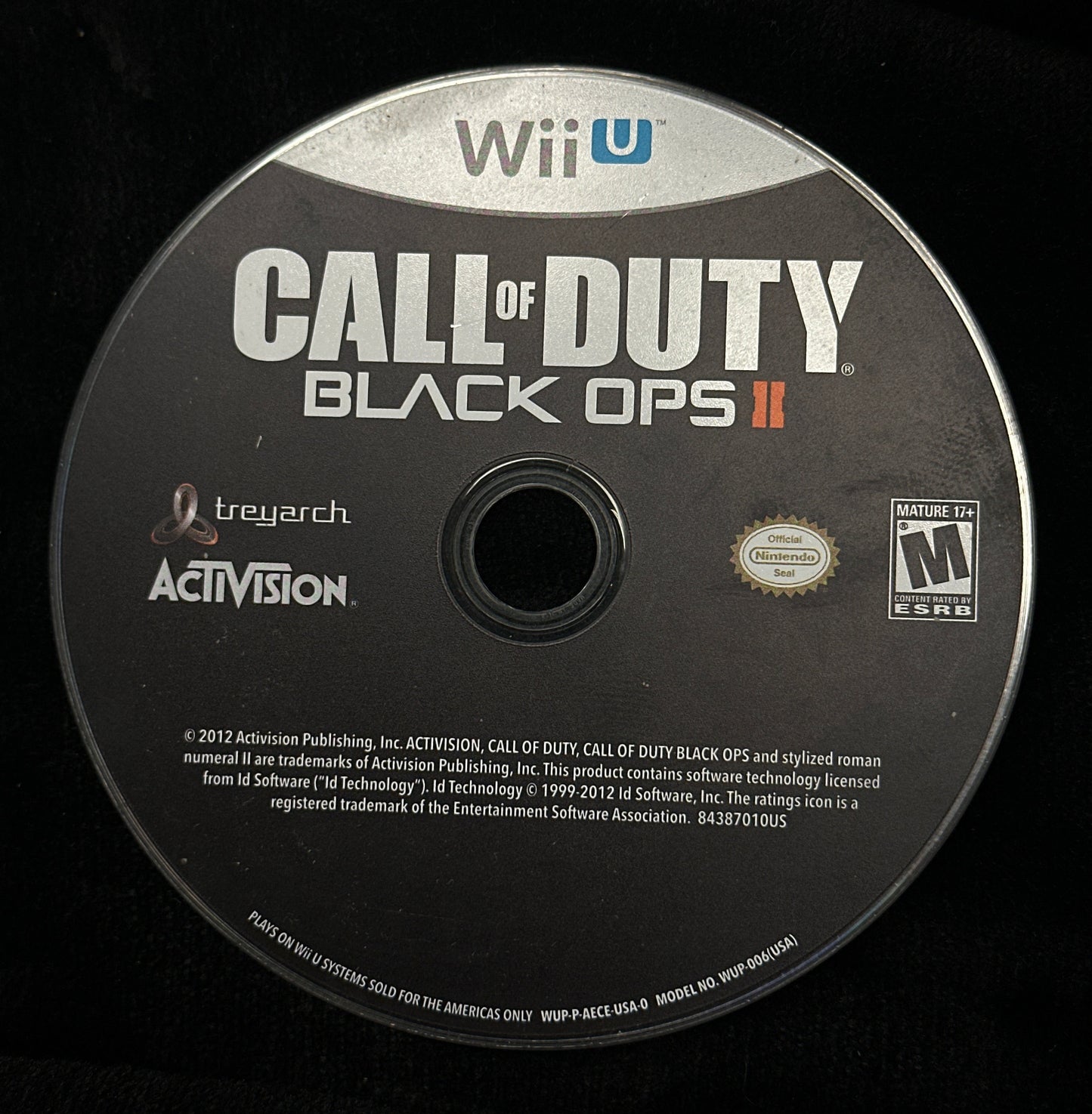 Call of Duty Black Ops II for Wii U (Loose Disc)