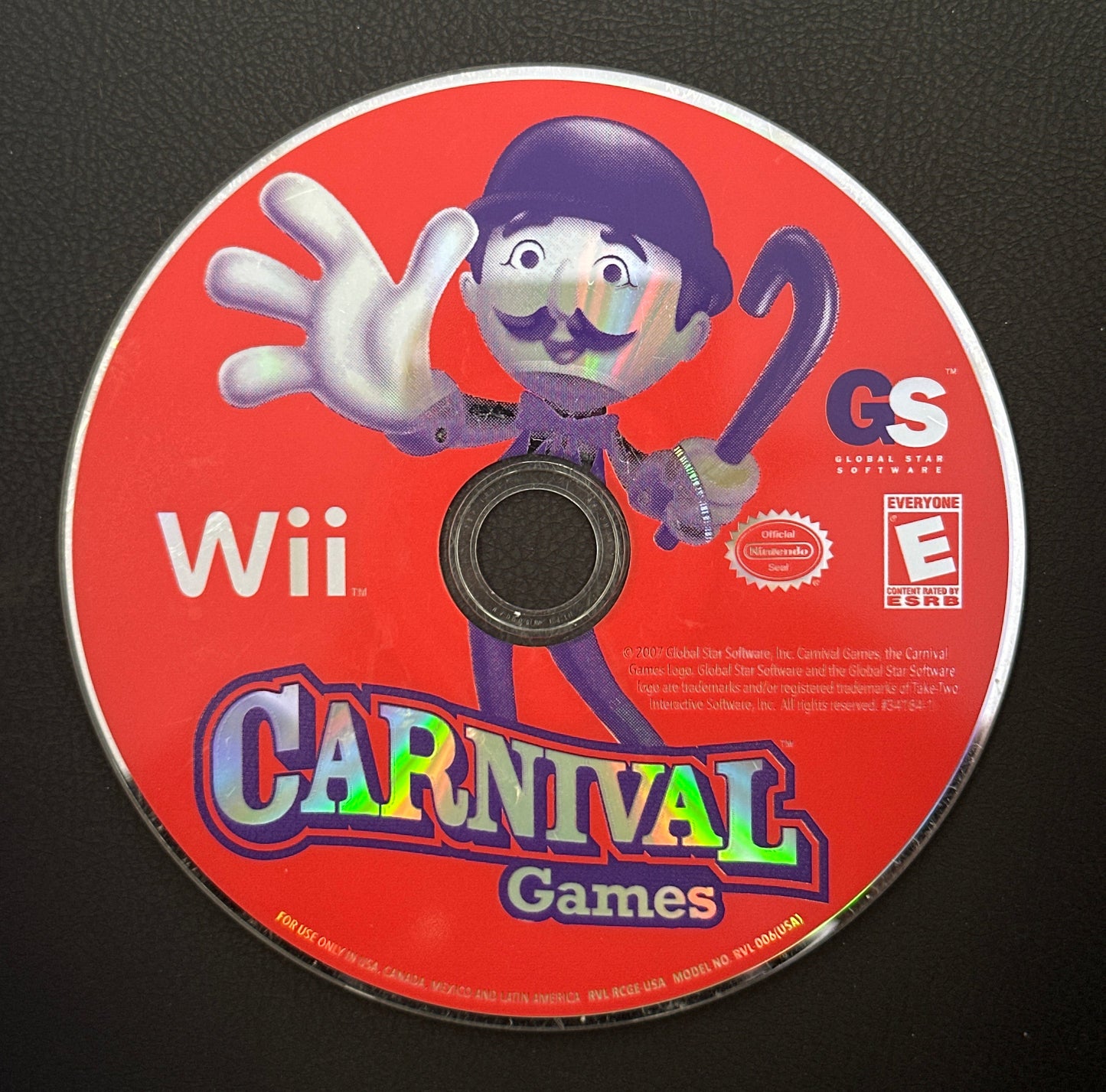 Carnival Games for Wii (Loose Disc)