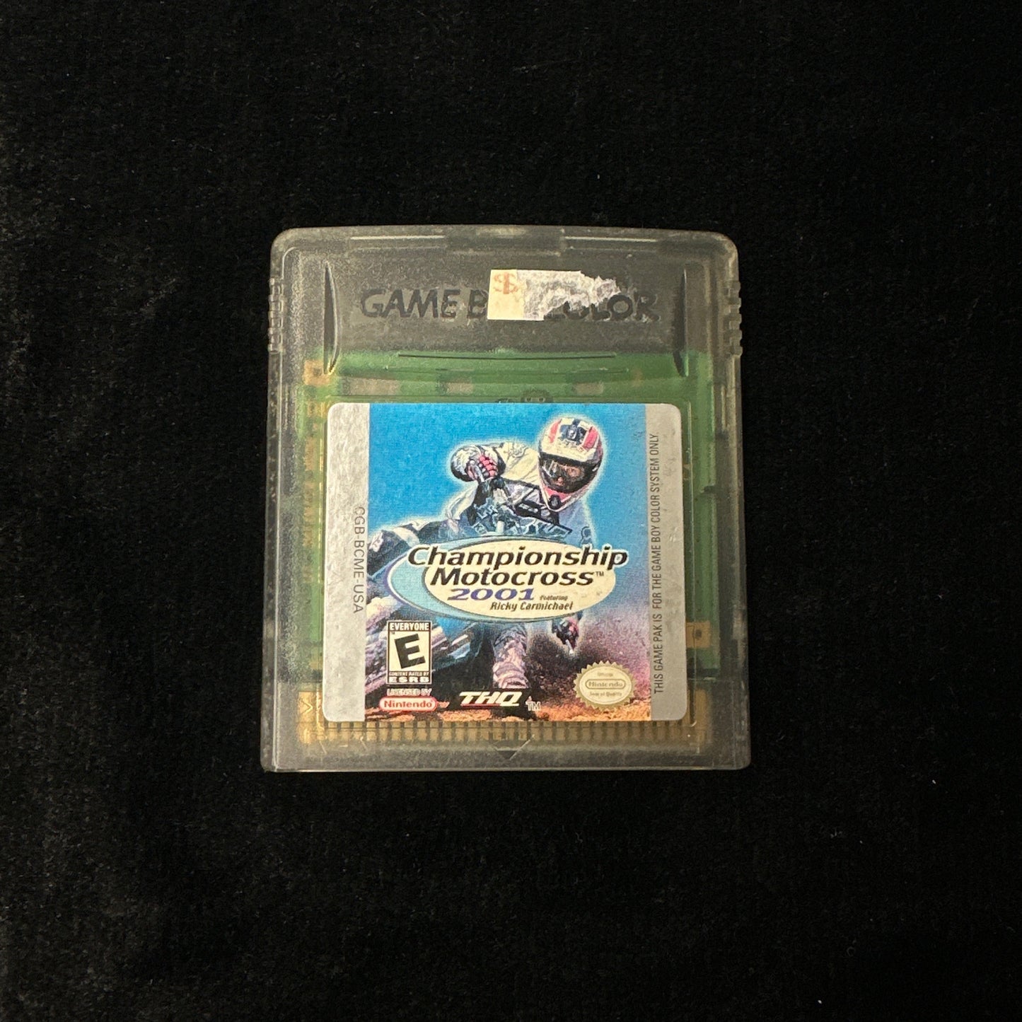 Championship Motocross 2001 featuring Ricky Carmichael for Game Boy Color