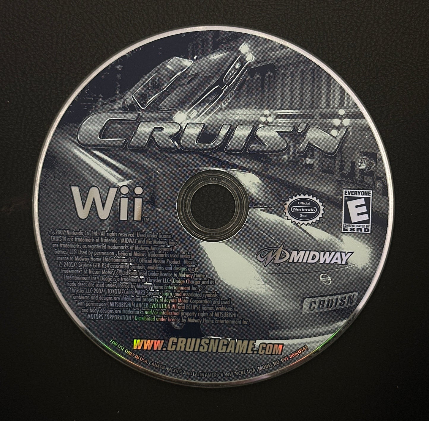 Cruis’n for Wii (Loose Disc)