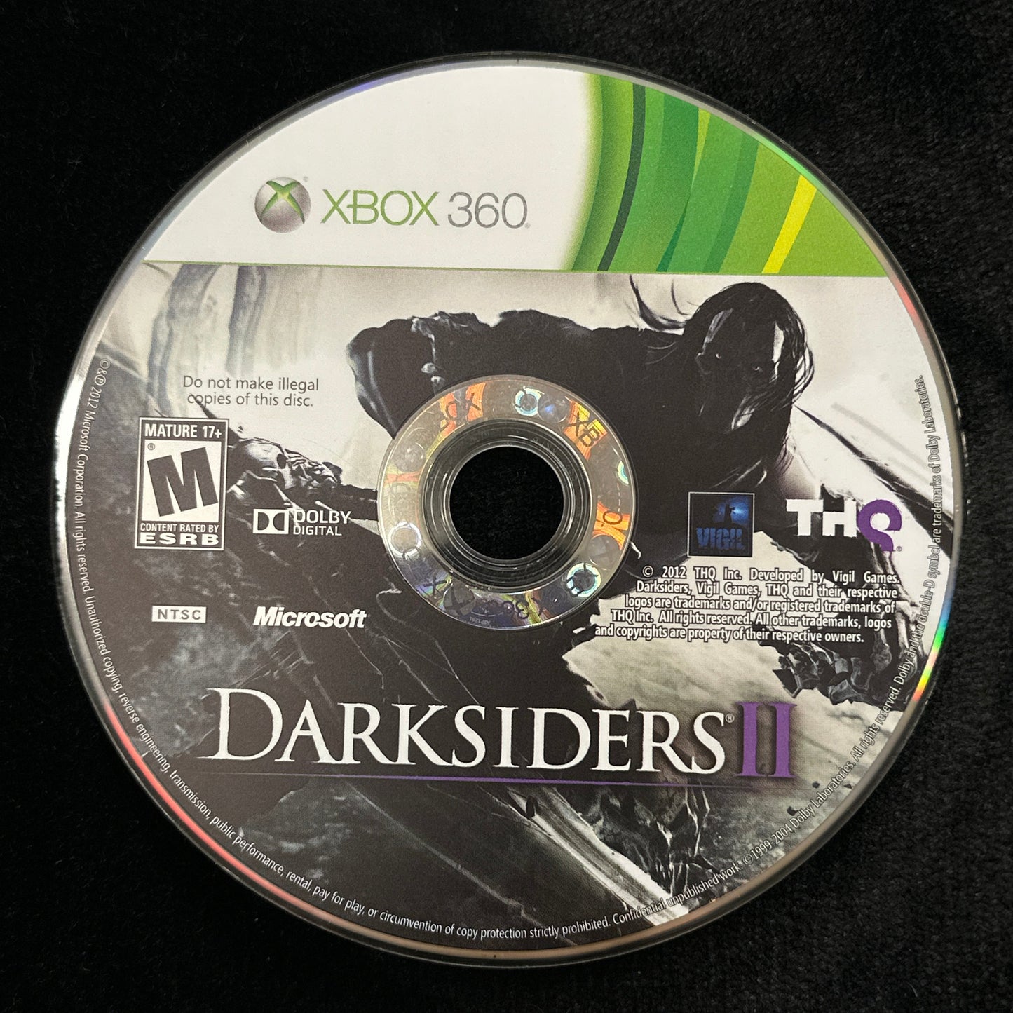 Darksiders II for Xbox 360 (Loose Disc)