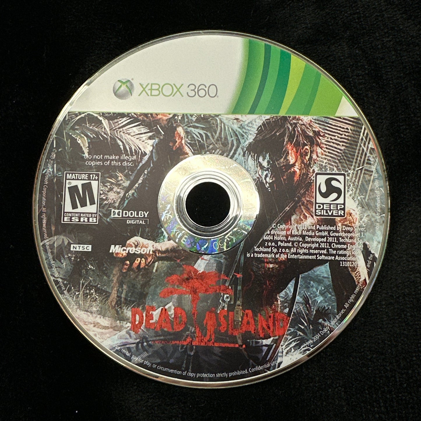 Dead Island for Xbox 360 (Loose Disc)