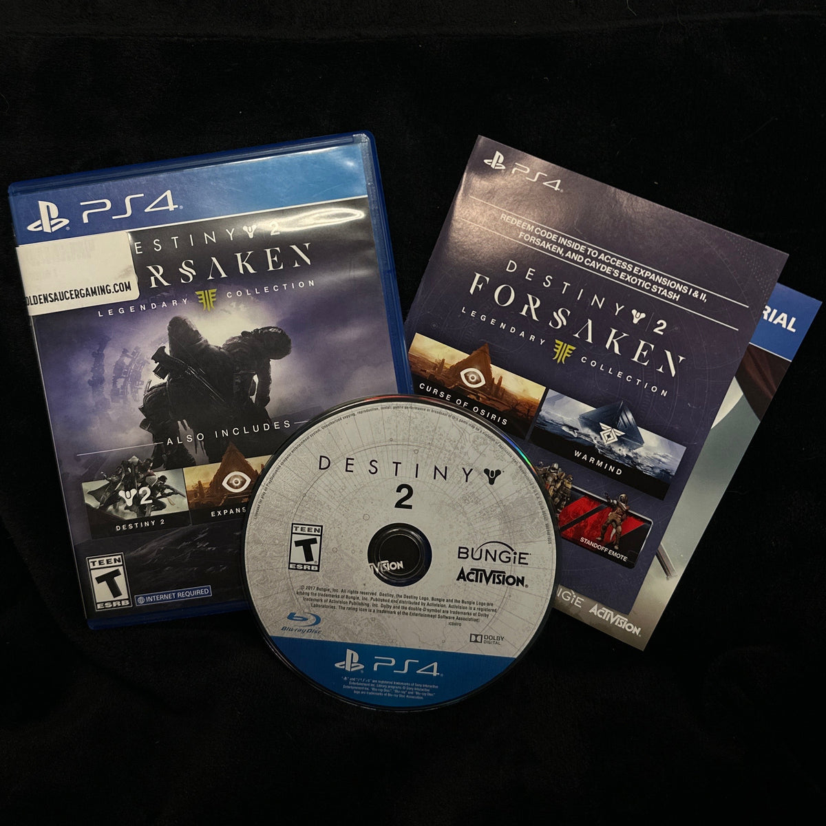 Destiny 2 Forsaken Legendary Collection for PS4 (CIB)