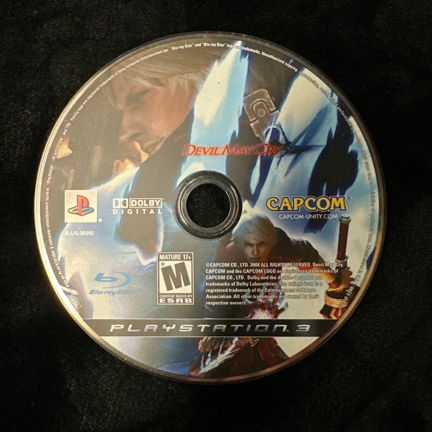 Devil May Cry for PS3 (loose disc)