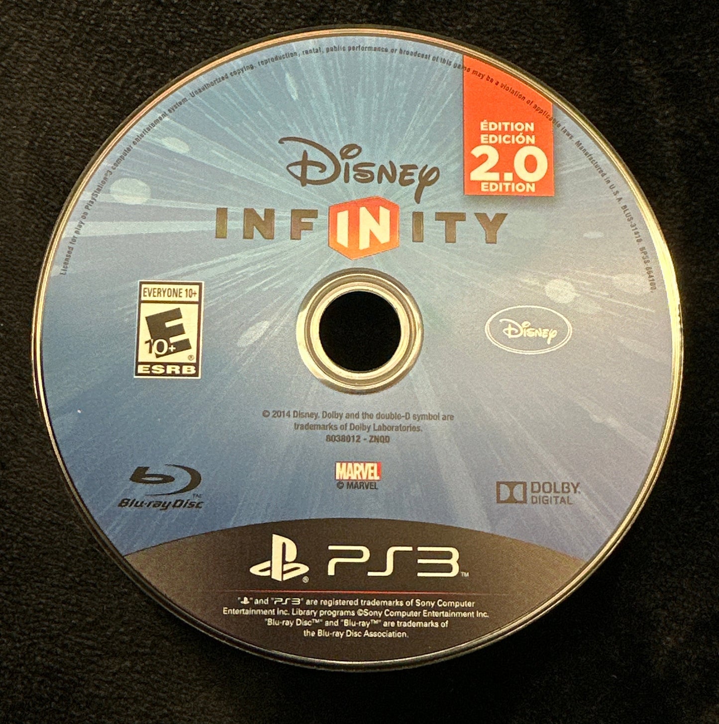 Disney Infinity 2.0 for PlayStation 3 (Loose Disc)