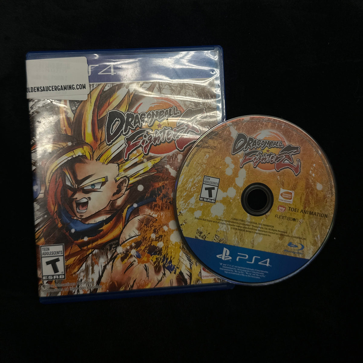 Dragon Ball Fighter Z for PS4 (Disc + Case)