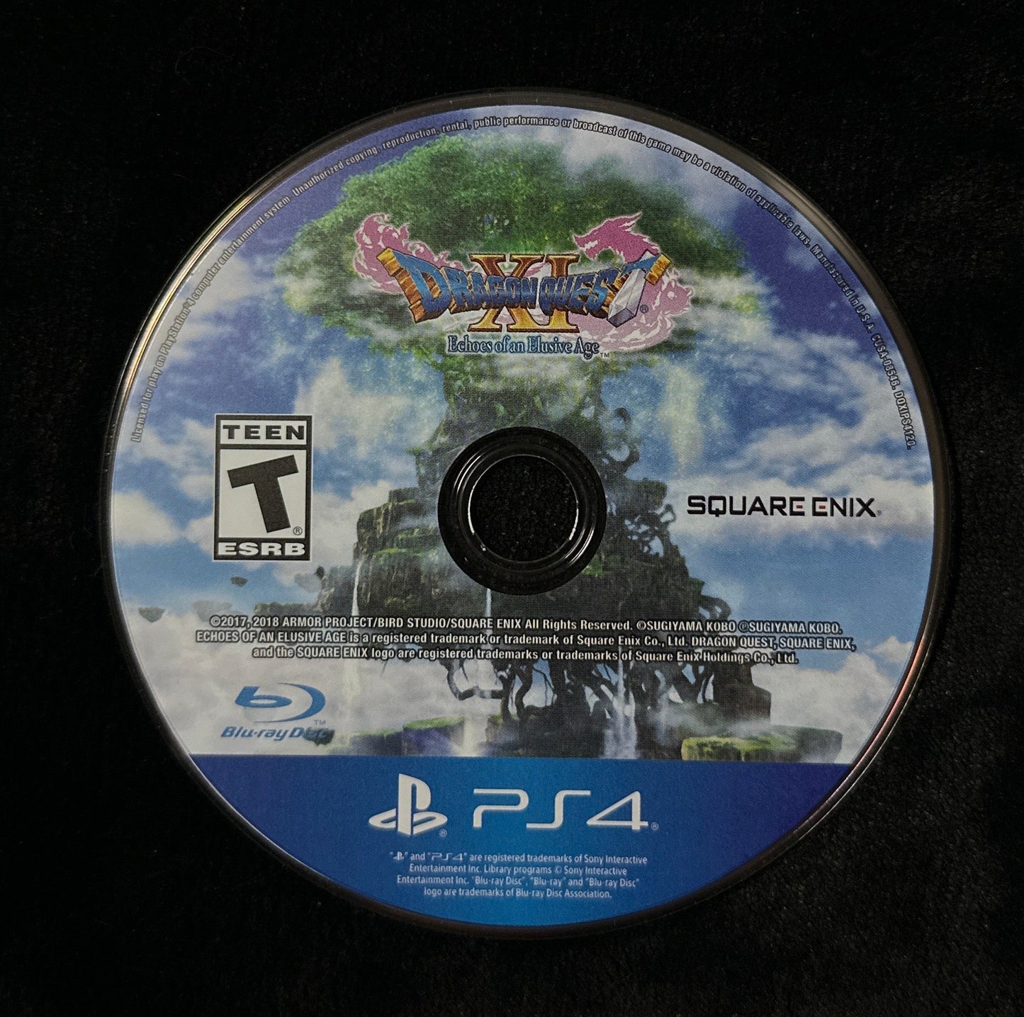 Dragon Quest XI Echoes of an Elusive Age for PS4 (loose disc)