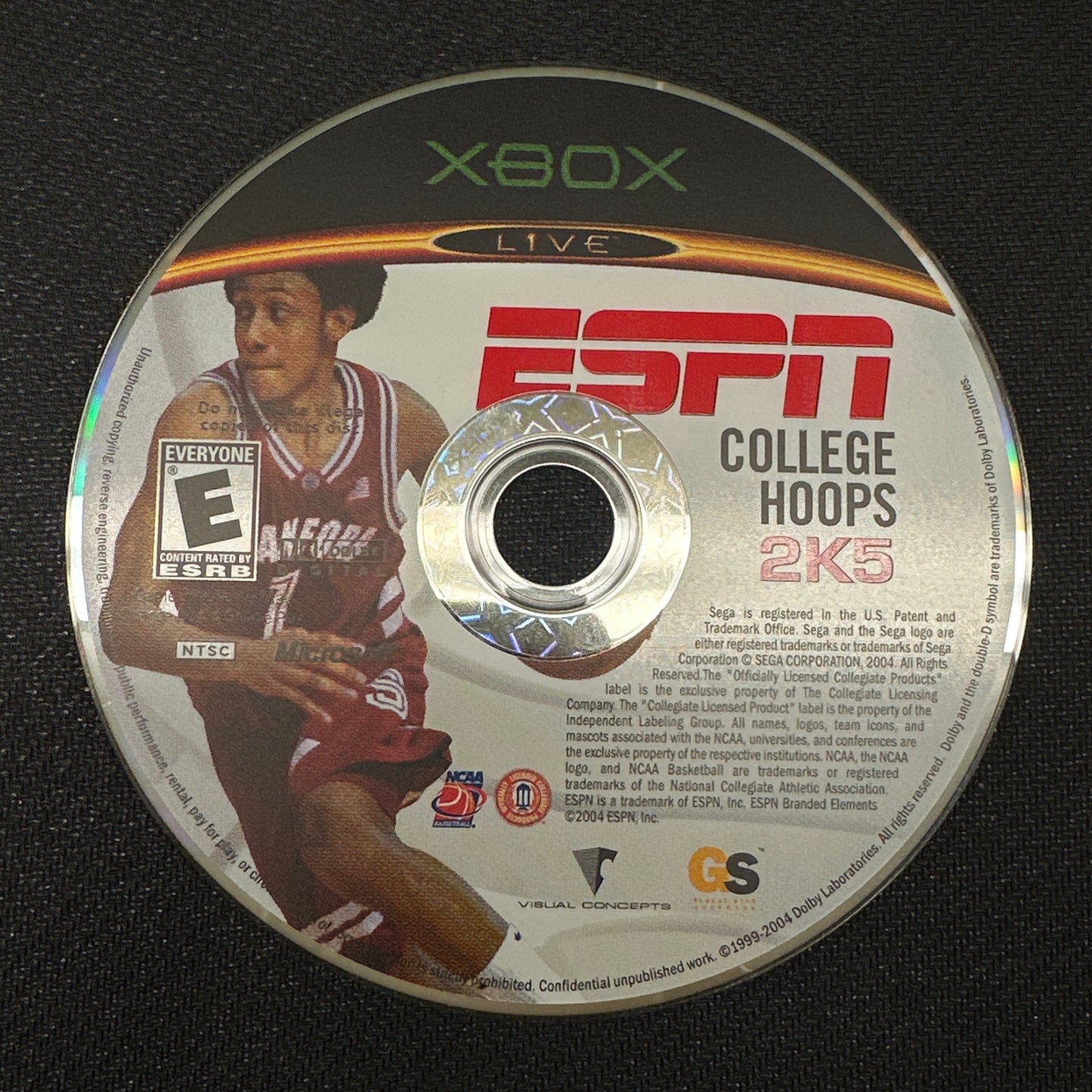ESPN College Hoops 2K5 for Xbox (Loose Disc)