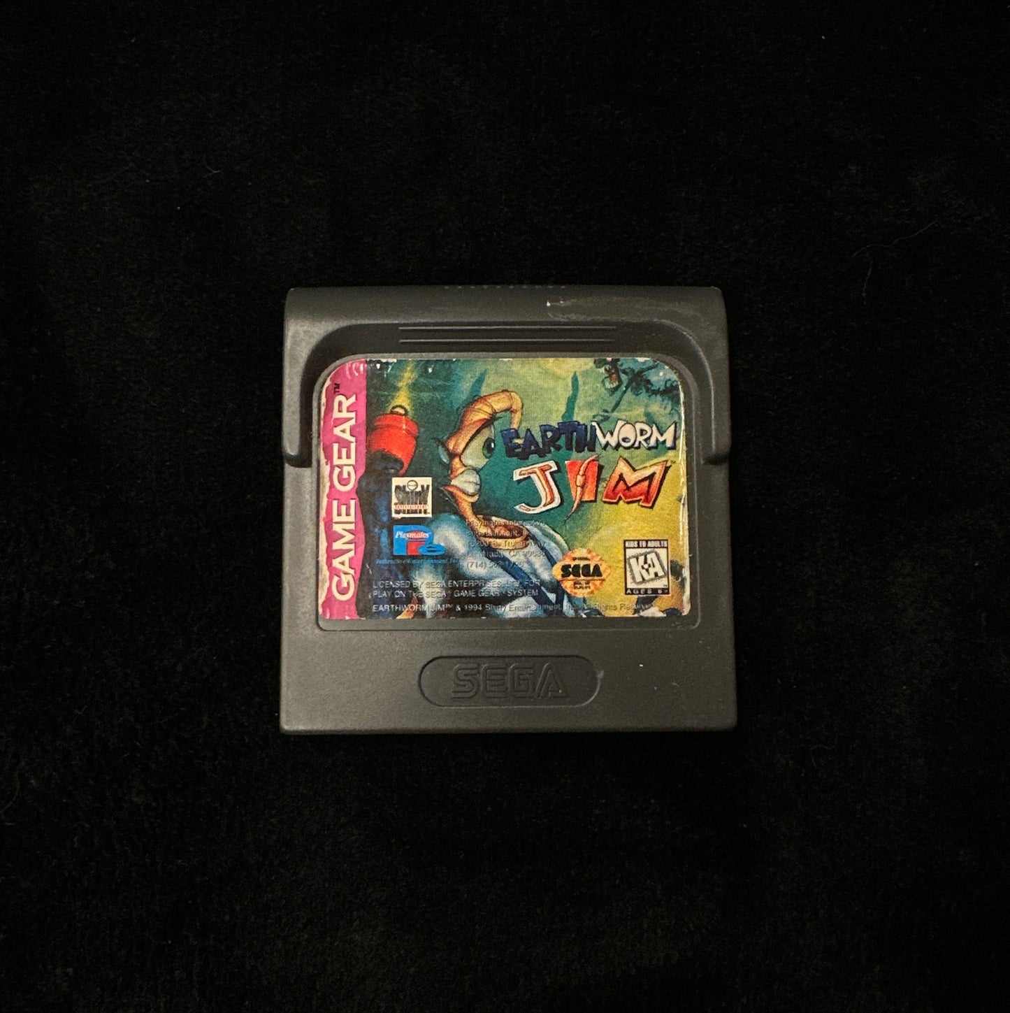 Earthworm Jim for Sega Game Gear
