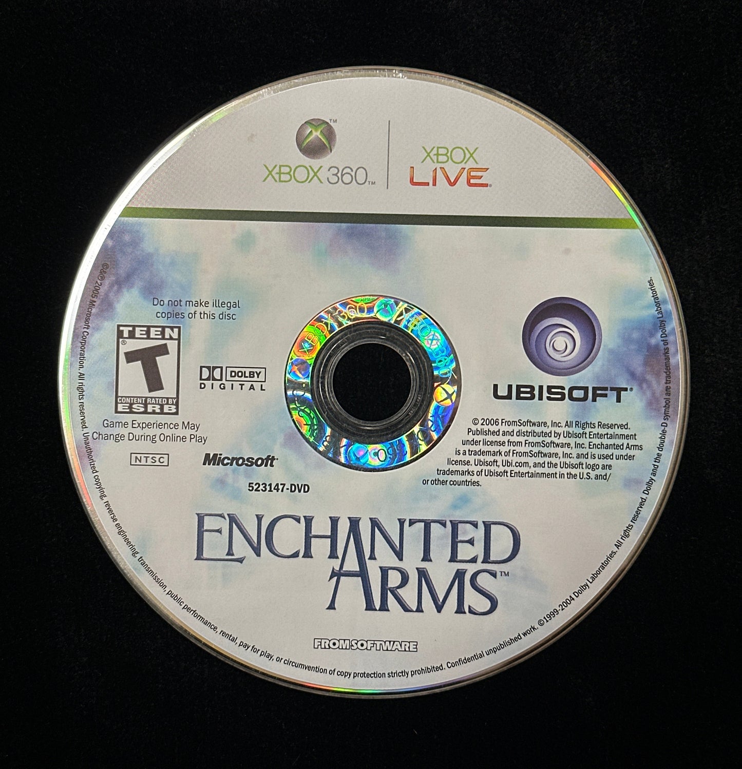 Enchanted Arms for Xbox 360 (Loose Disc)
