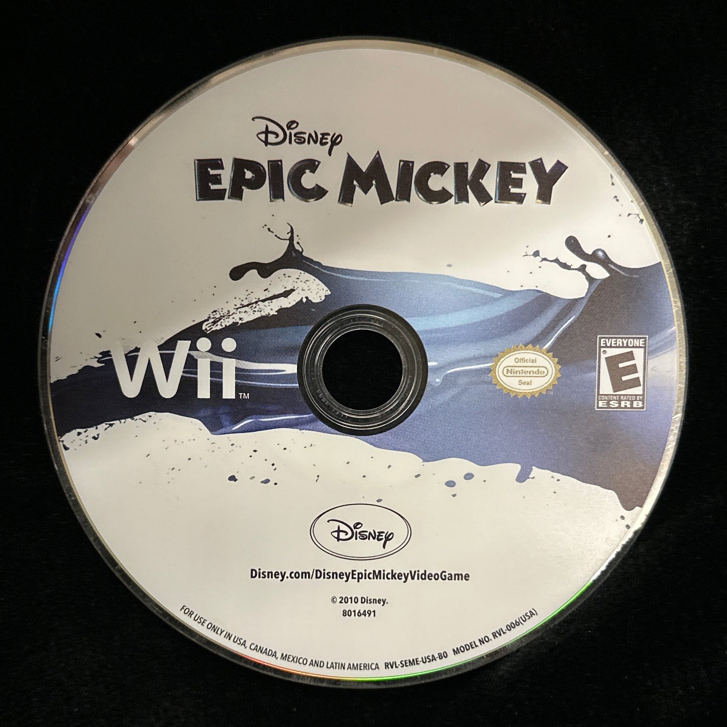 Epic Mickey for Wii (Loose Disc)