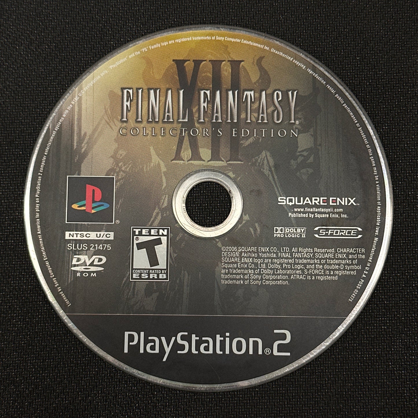 Final Fantasy XII Collector’s Edition for PlayStation 2 (Loose Disc)