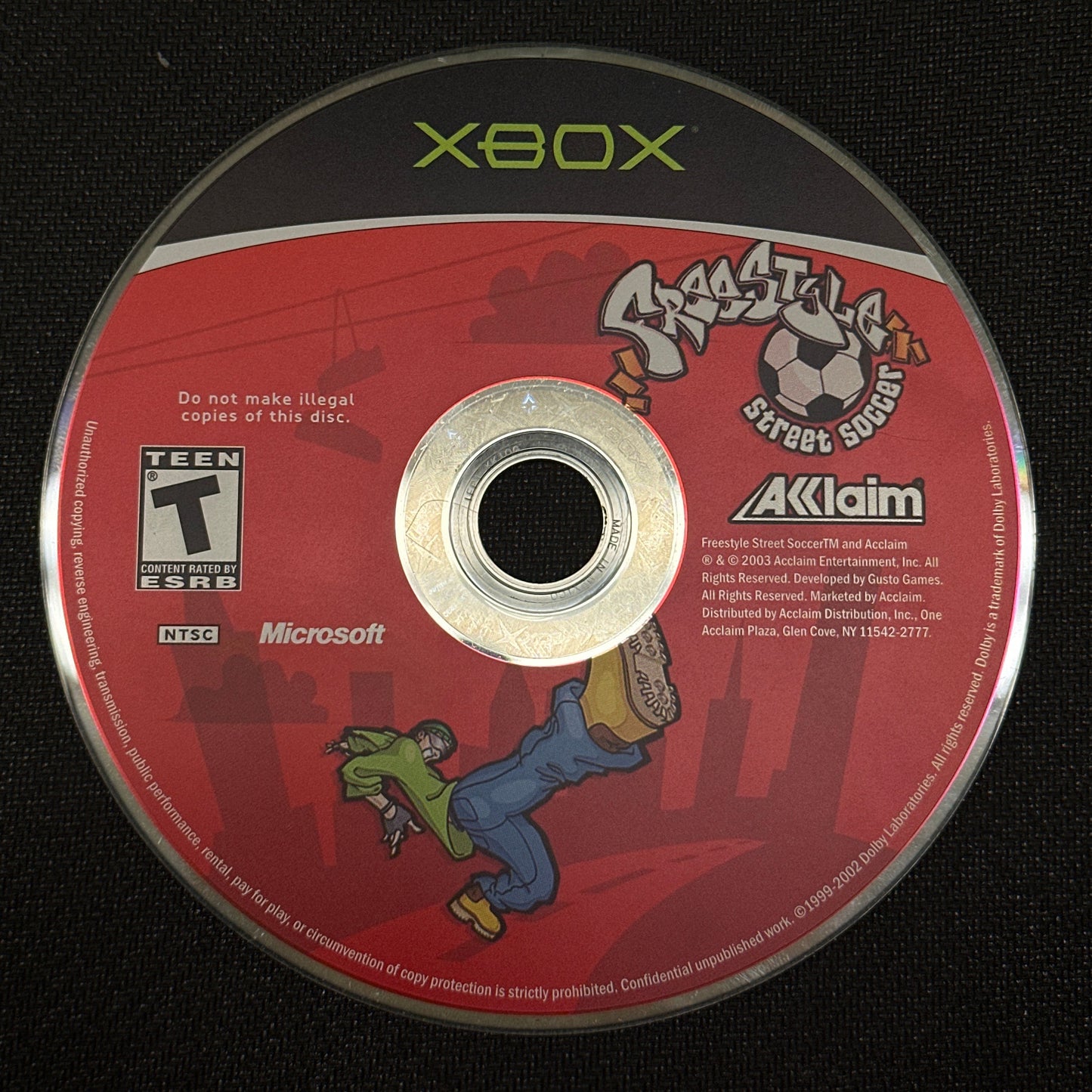 Freestyle Street Soccer for Xbox (Loose Disc)