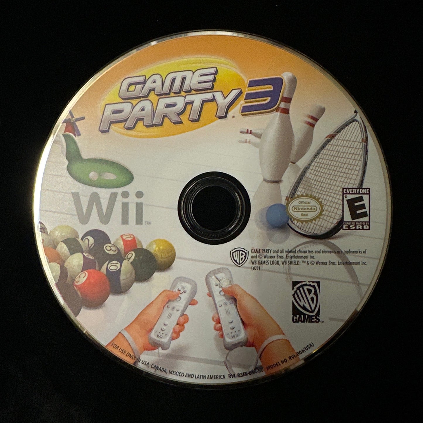 Game Party 3 for Wii (loose disc)