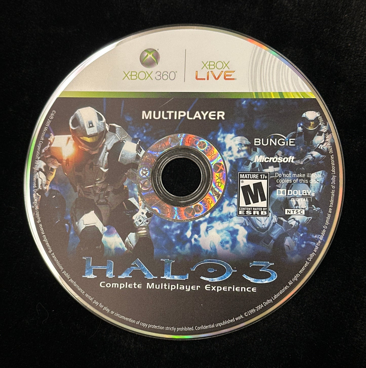 Halo 3: ODST for Xbox 360 Campaign & Multiplayer (loose disc)