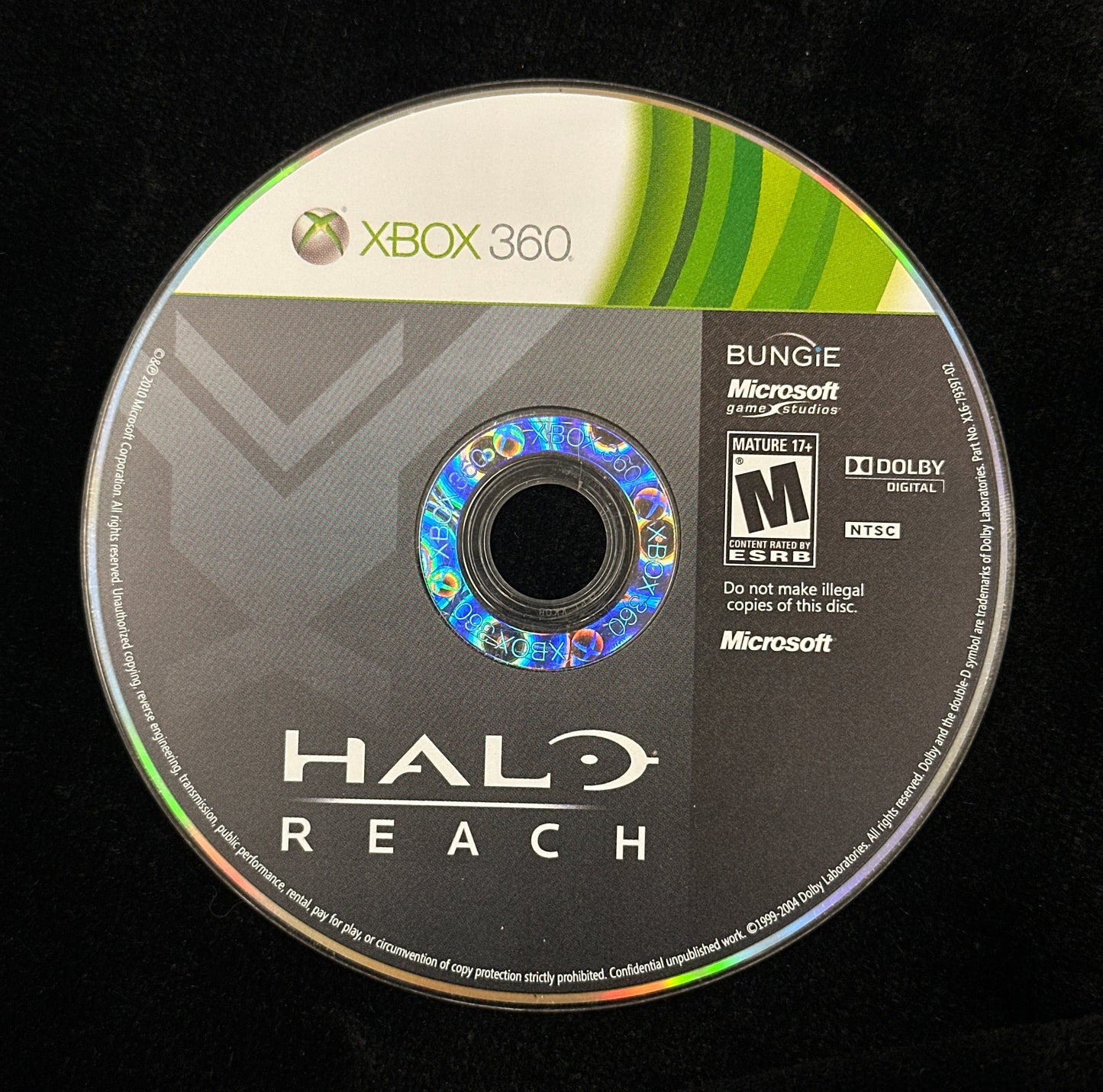 Halo: Reach for Xbox 360 (Loose Disc)