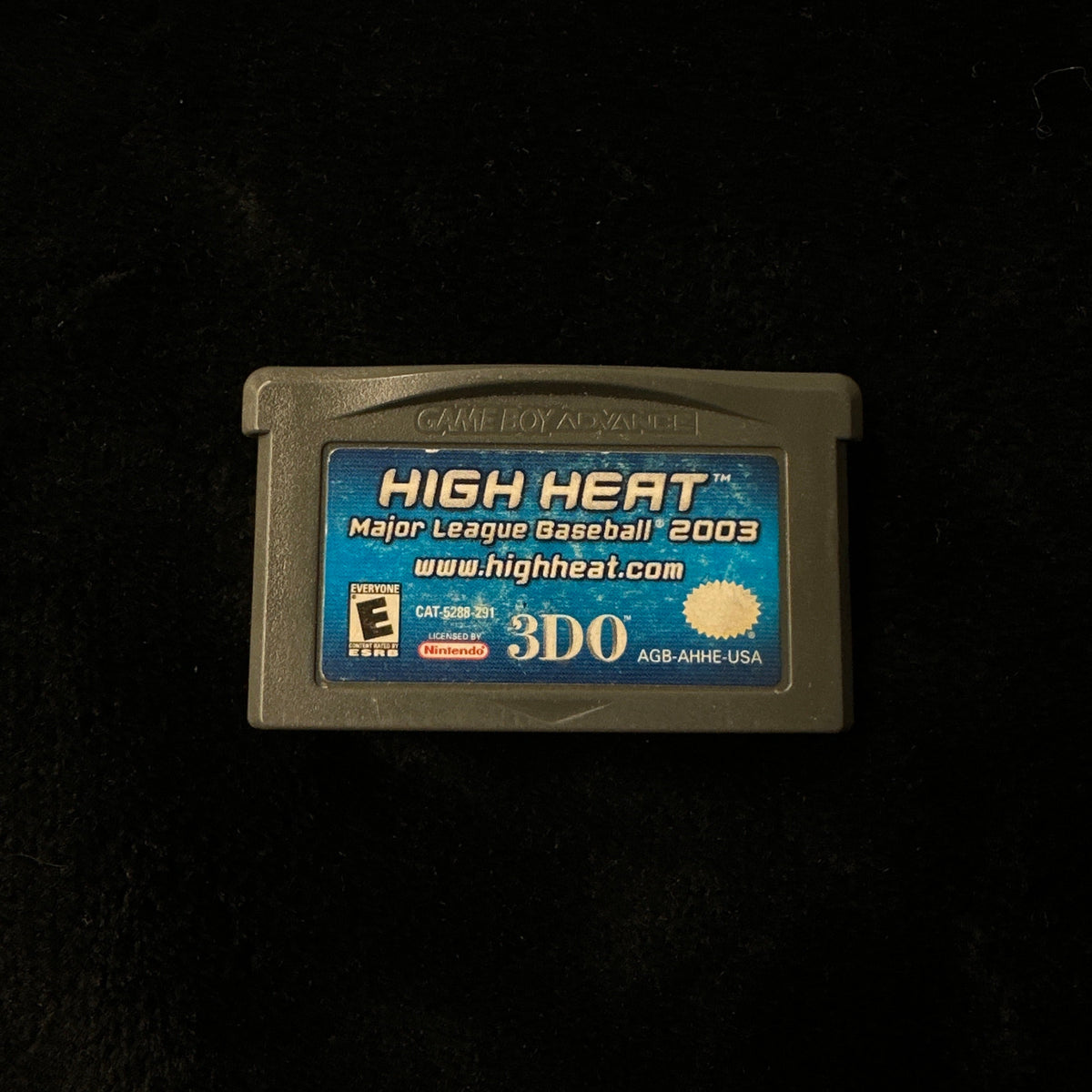 High Heat Major League Baseball 2003 for Game Boy Advance