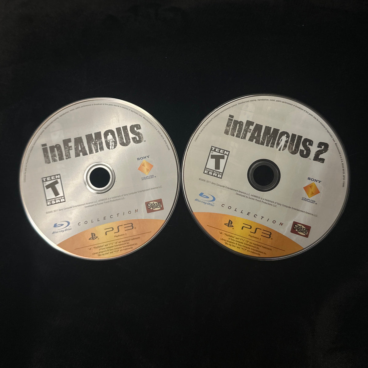 Infamous Collection for PS3 (loose disc)