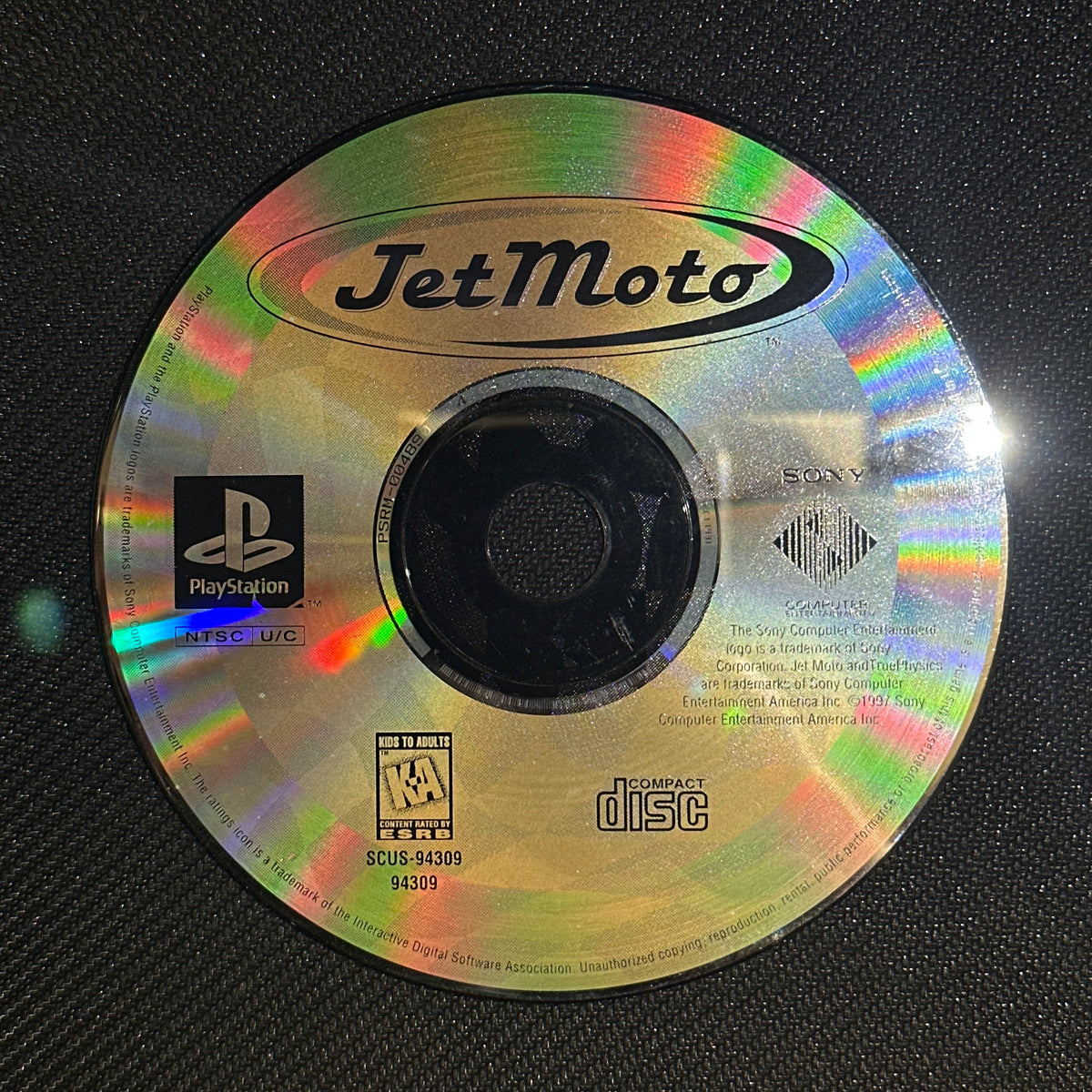 Jet Moto for PlayStation (Loose Disc)