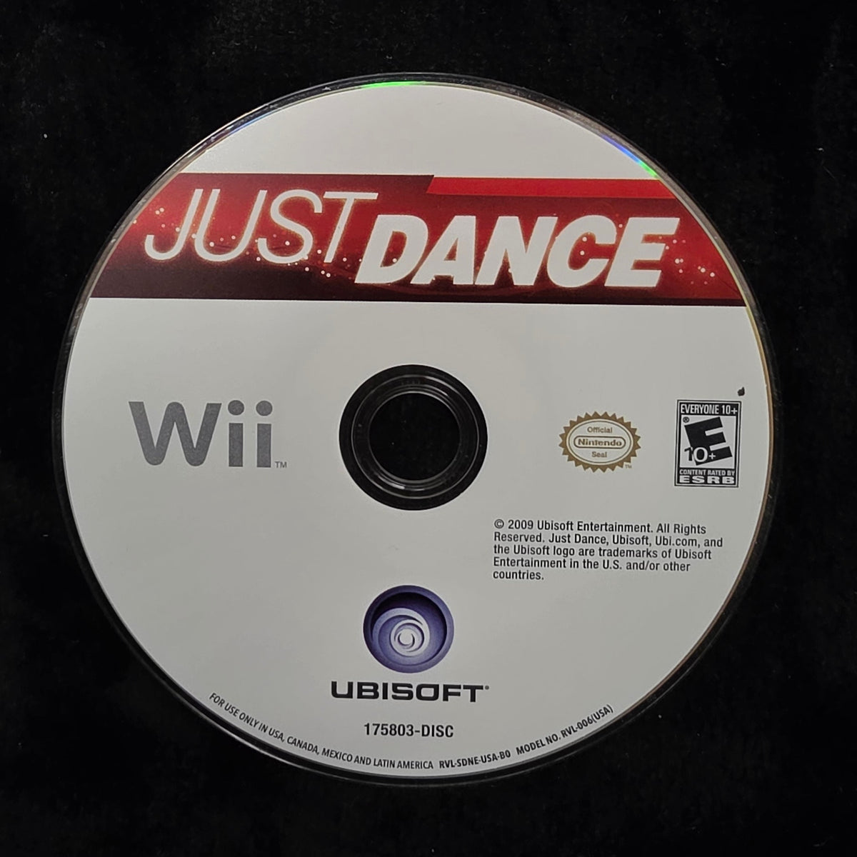 Just Dance for Wii (loose disc)