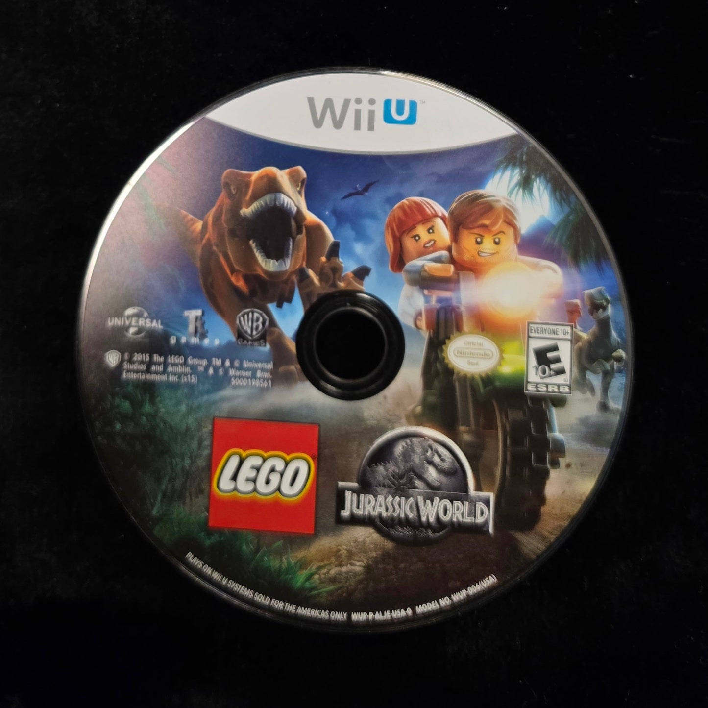 LEGO Jurassic World for Wii U (loose disc)