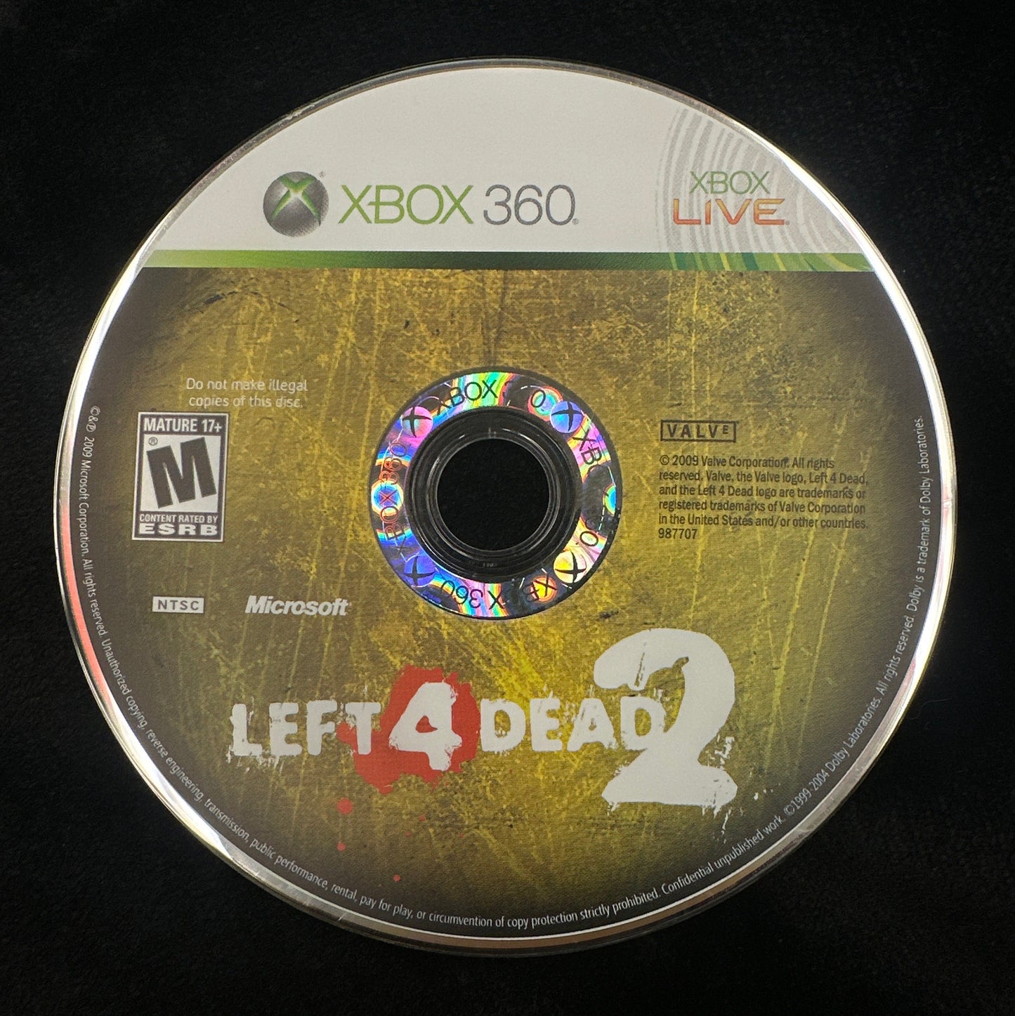 Left 4 Dead 2 for Xbox 360 (Loose Disc)
