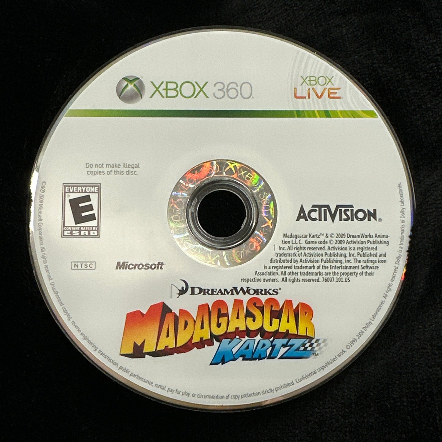 Madagascar Kartz for Xbox 360 (Loose Disc)
