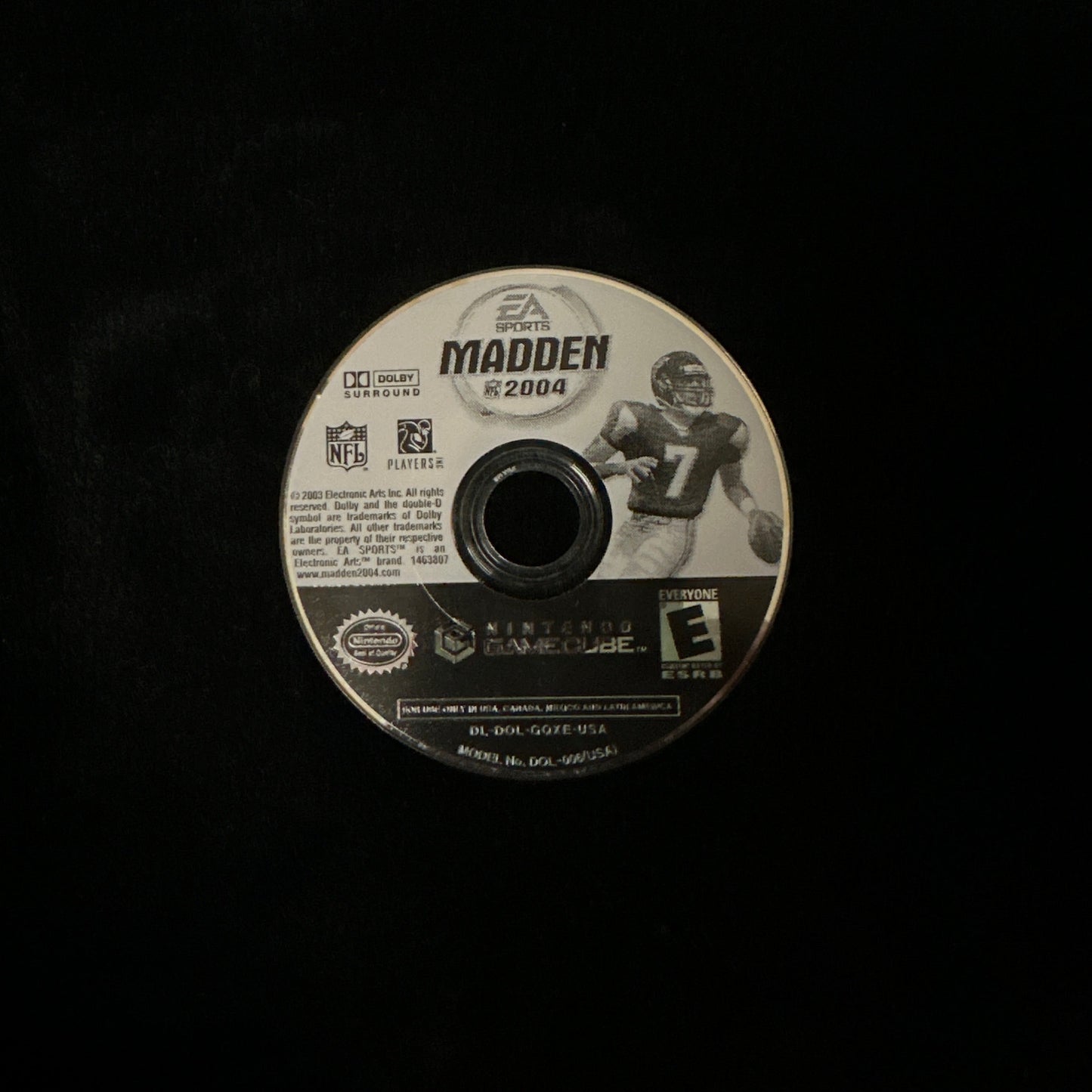 Madden 2004 for Nintendo GameCube (loose disc)