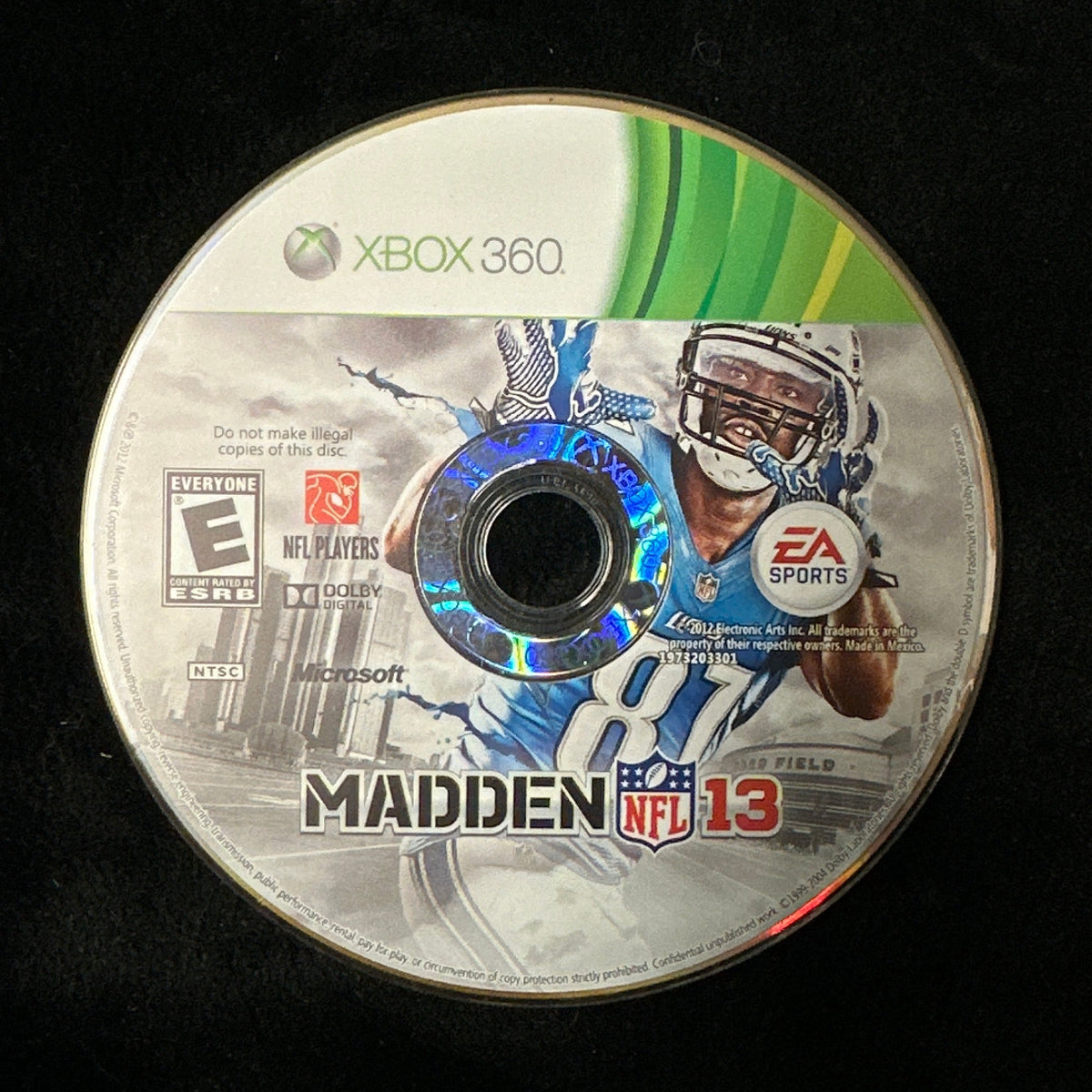 Madden NFL 13 for Xbox 360 (loose disc)
