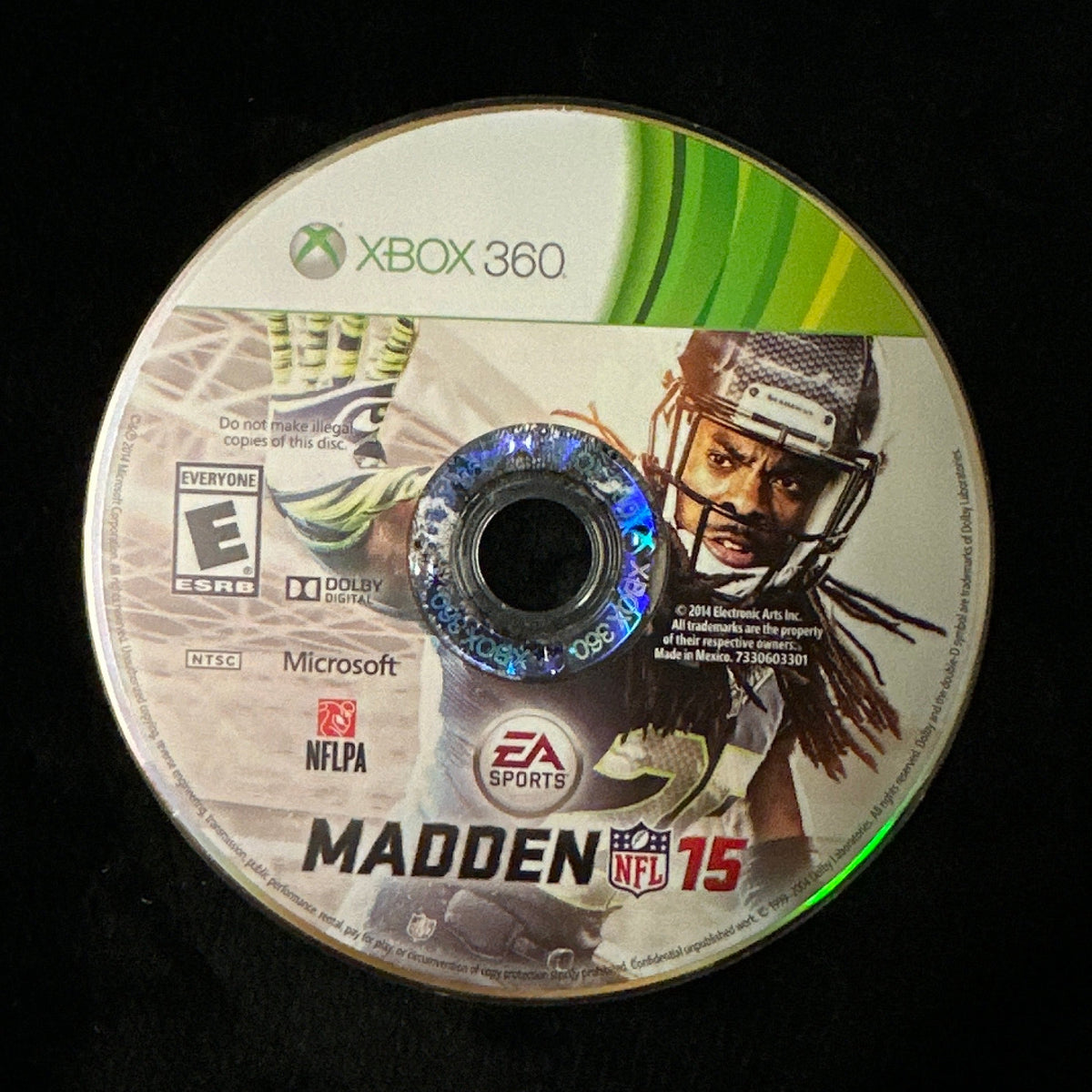 Madden NFL 15 for Xbox 360 (loose disc)