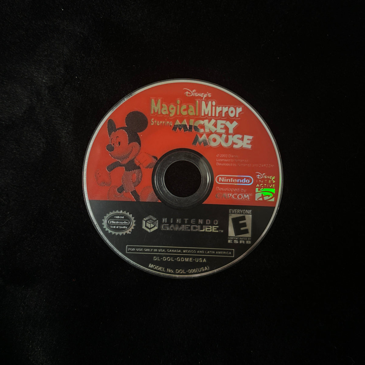 Disney’s Magical Mirror starring Mickey Mouse for GameCube (loose disc)