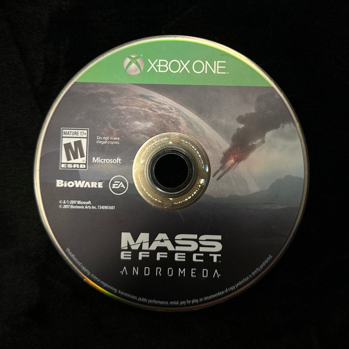 Mass Effect Andromeda for Xbox One (loose disc)