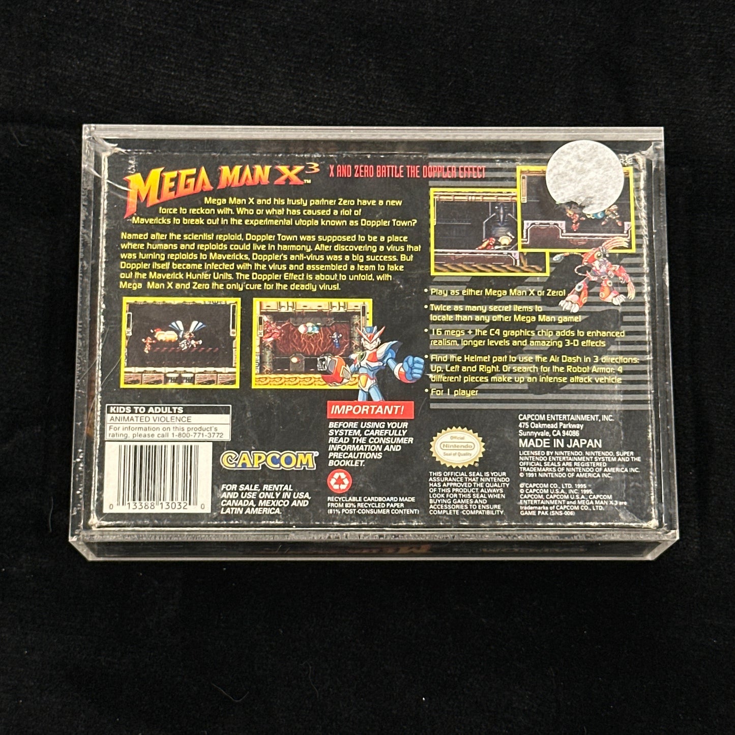 Mega Man X3 for SNES