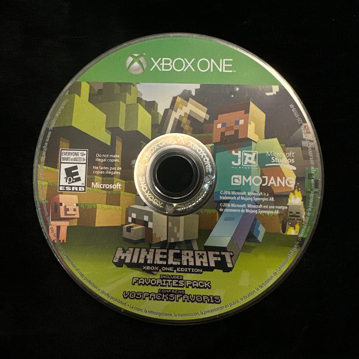 Minecraft Xbox One Edition for Xbox One (loose disc)