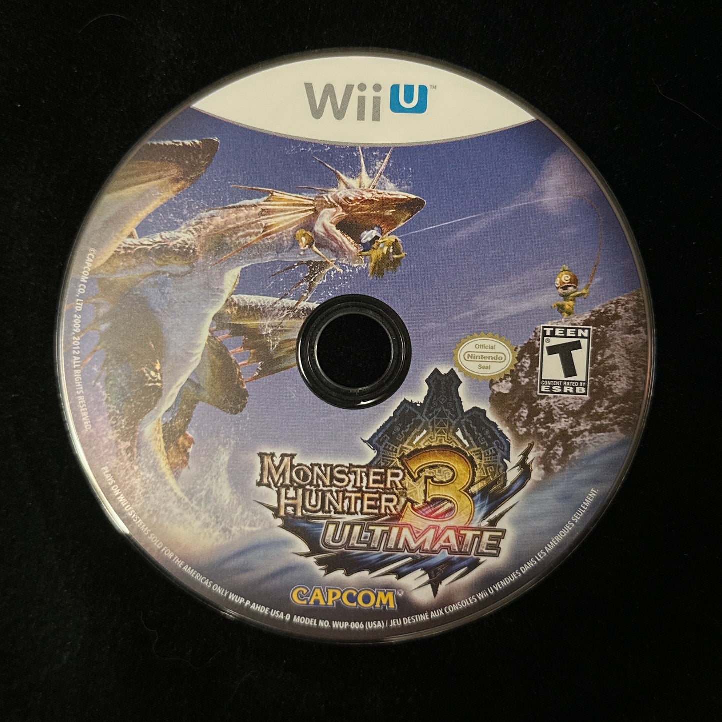 Monster Hunter 3 Ultimate for Wii U (loose disc)